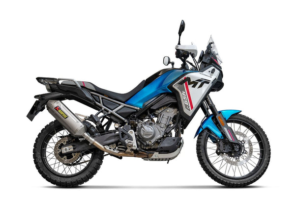 Akrapovic Slip-On Exhaust for CFMoto 450MT 2024