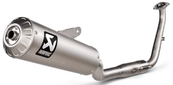 Akrapovic Full System Exhaust for Yamaha XSR 125 2021-2025