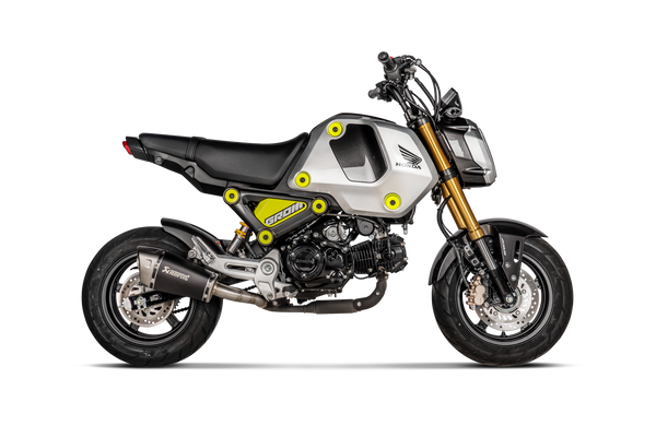 Akrapovic Slip-On Exhaust for Honda MSX 125 2021-2022