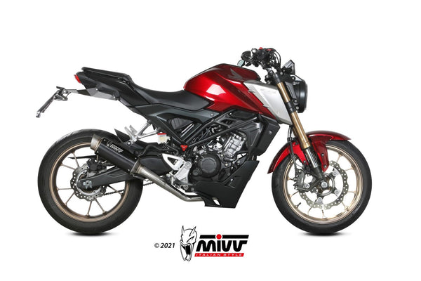Mivv Slip-On Exhaust for Honda CB 125 2021-2023