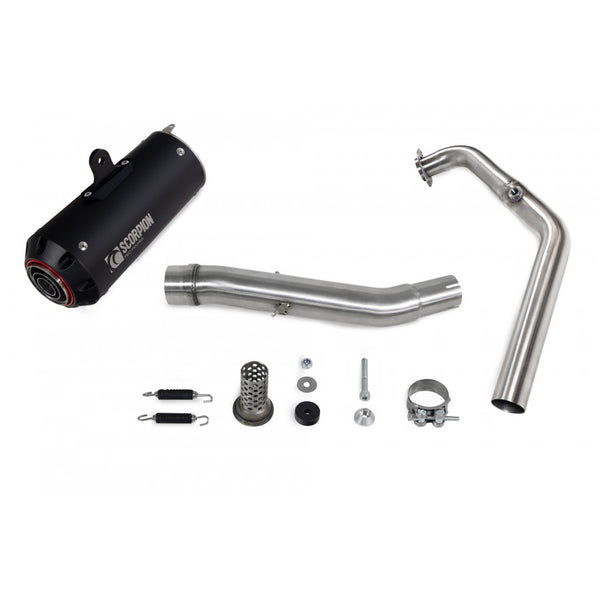 Scorpion Full System Exhaust for Yamaha XSR 125 2021-2022
