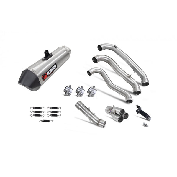 Scorpion Full System Exhaust for Triumph Trident 660 2021-2022
