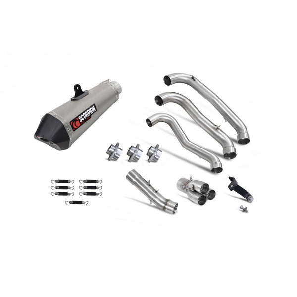 Scorpion Full System Exhaust for Triumph Trident 660 2021-2022