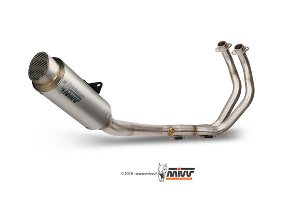 Mivv Slip-On Exhaust for Yamaha MT-07 2021-2022