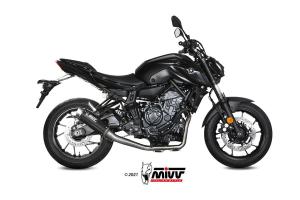 Mivv Slip-On Exhaust for Yamaha MT-07 2021-2024