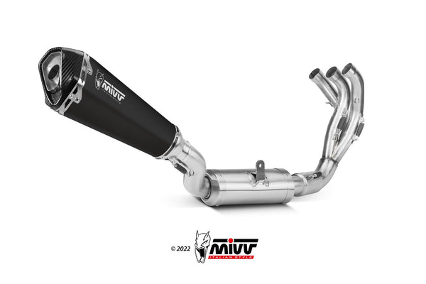 Mivv Slip-On Exhaust for Yamaha Tracer 9 2021-2022