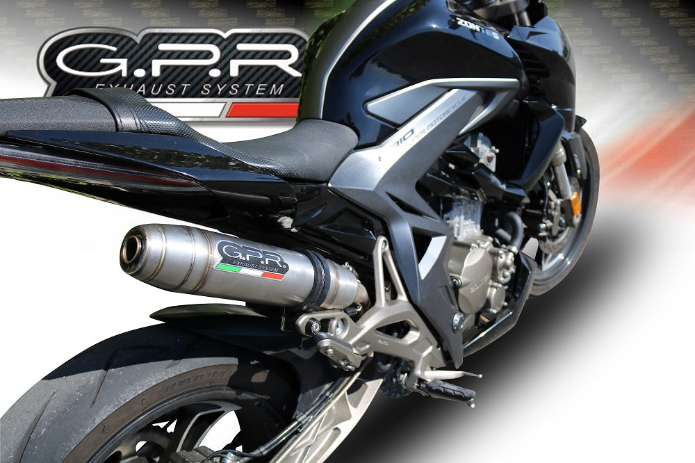 GPR Full System Exhaust for Zontes Zt 310 2018-2020