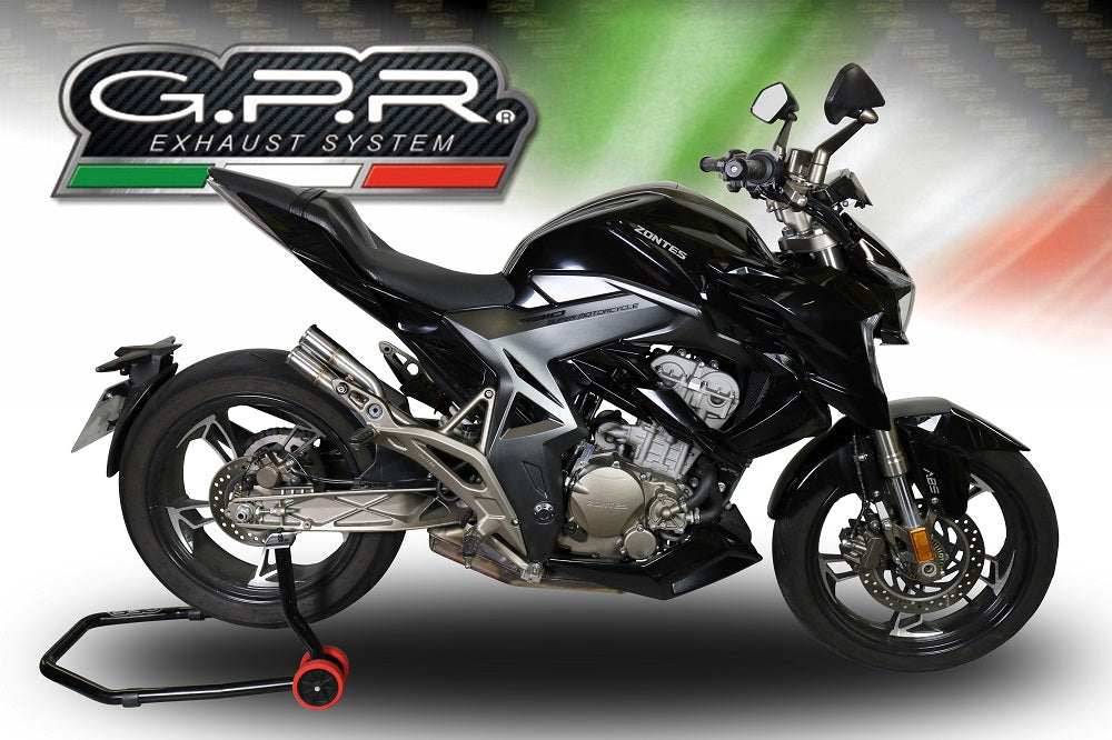 GPR Slip-On Exhaust for Zontes Zx 310 2018-2020