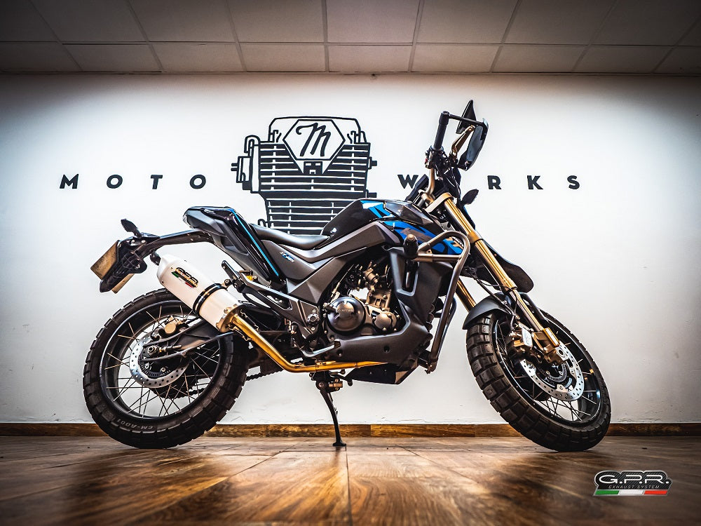 GPR Full System Exhaust for Zontes Zt 125 2020-2021
