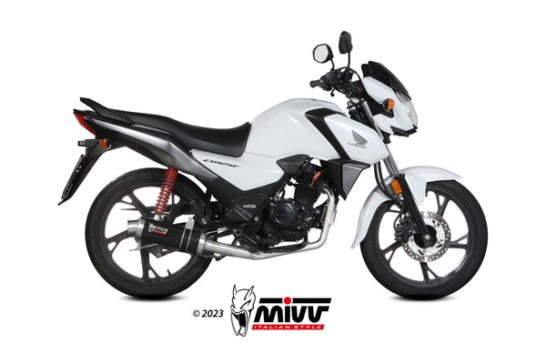 Mivv Full System Exhaust for Honda CB 125 2021-2024