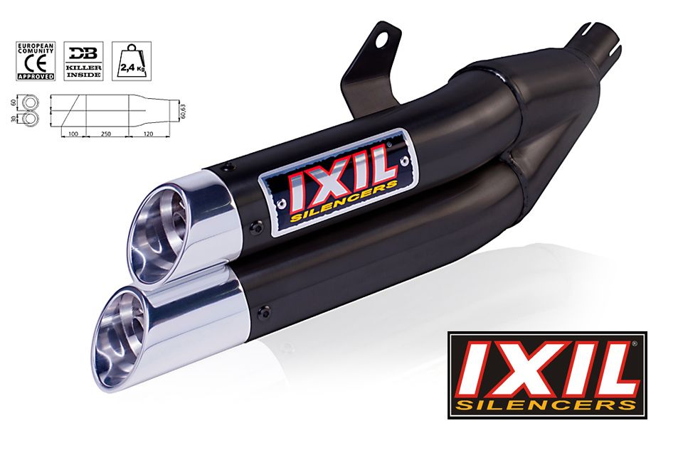 Ixil Slip-On Exhaust for KTM Duke 125