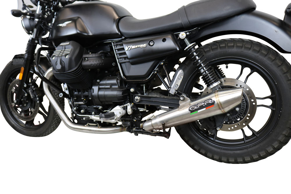 GPR Full System Exhaust for Moto Guzzi V7 III 2017-2018
