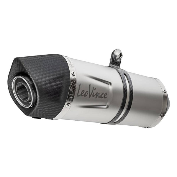 LeoVince Slip-On Exhaust for Moto Guzzi V85 TT 2019