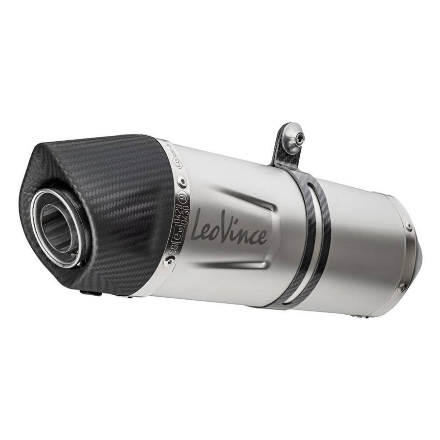 LeoVince Slip-On Exhaust for Moto Guzzi V85 TT 2019