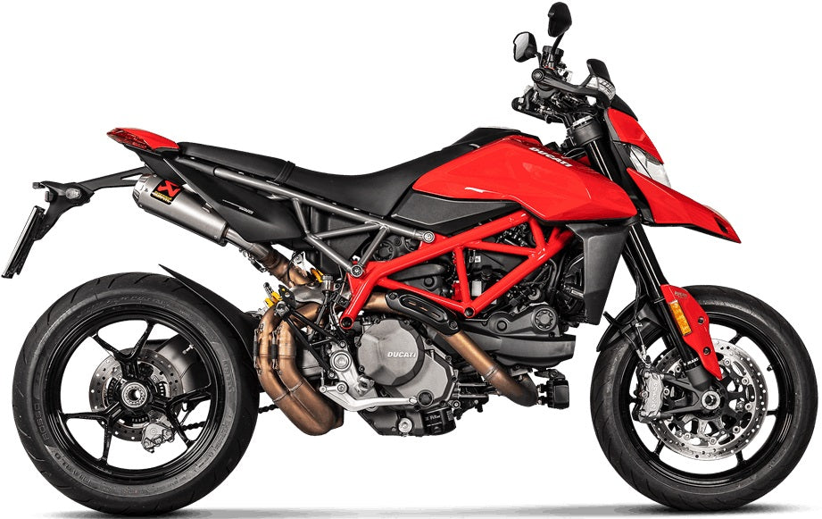 Akrapovic Slip-On Exhaust for Ducati HYPERMOTARD 950 2021-2023