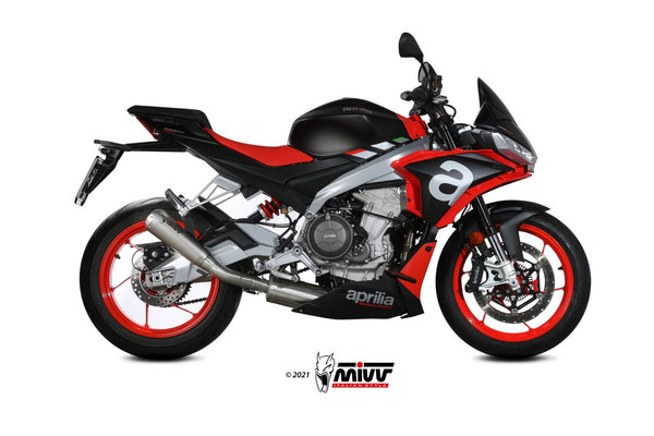 Mivv Slip-On Exhaust for Aprilia Tuono 660 2021-2022