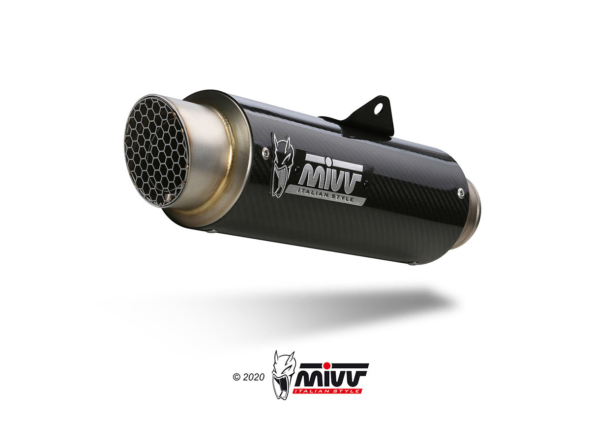 Mivv Slip-On Exhaust for KTM 125 Duke 2021-2022