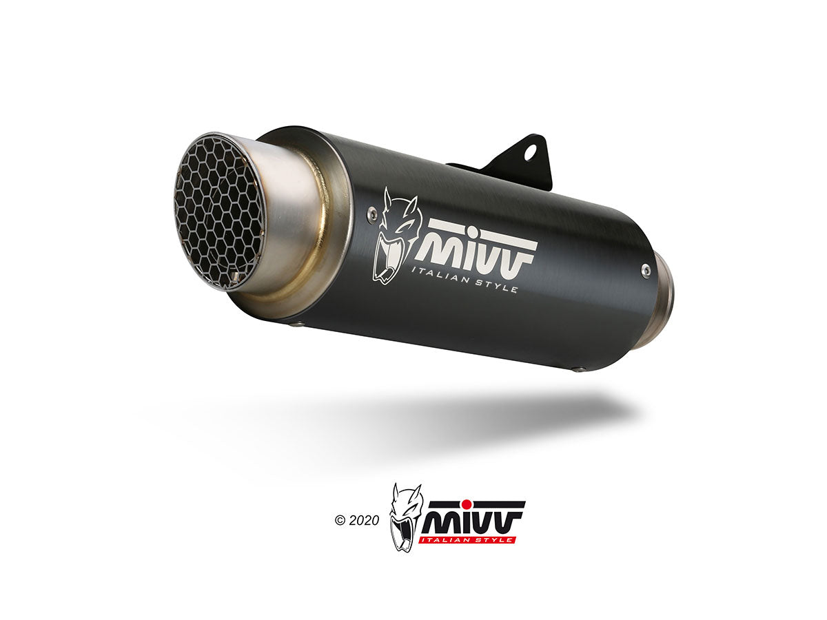 Mivv Slip-On Exhaust for KTM 125 Duke 2021-2022