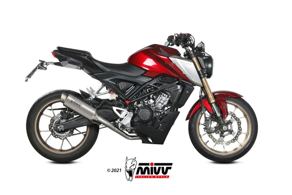 Mivv Slip-On Exhaust for Honda CB 125 2021-2023