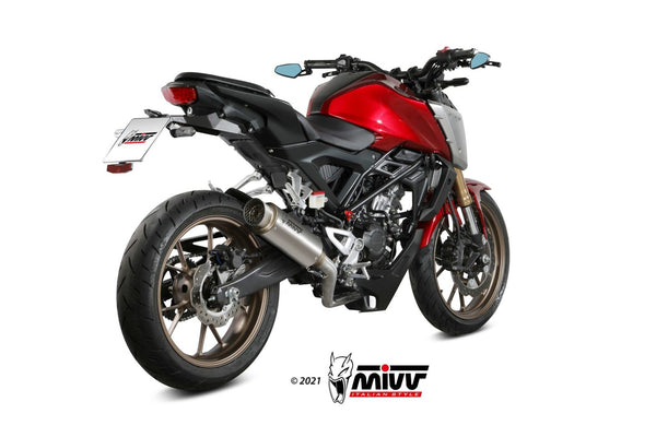 Mivv Slip-On Exhaust for Honda CB 125 2021-2023