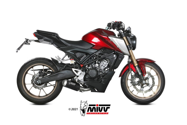 Mivv Slip-On Exhaust for Honda CB 125 2021-2023