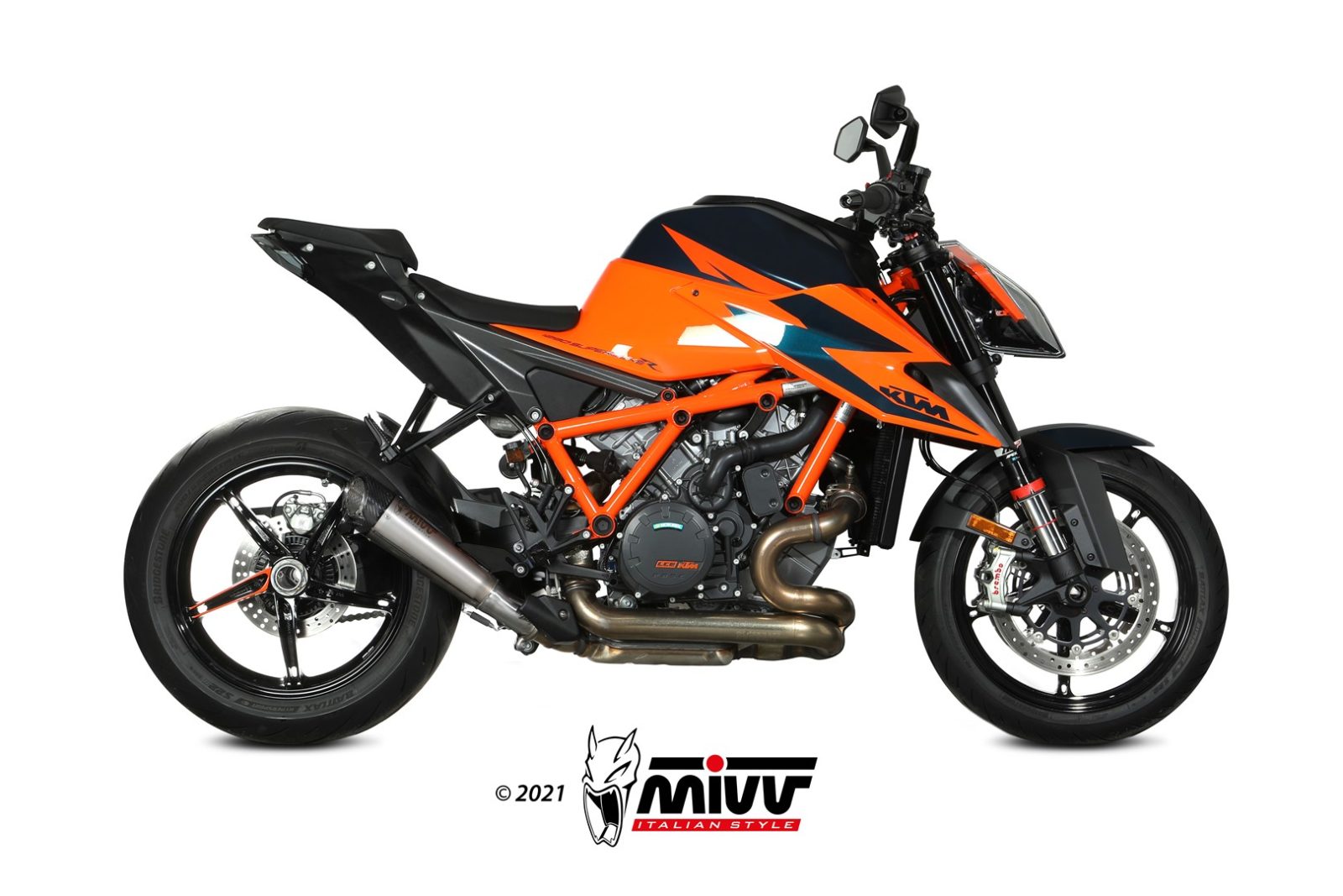 Mivv Slip-On Exhaust for KTM 1290 Superduke 2020-2023