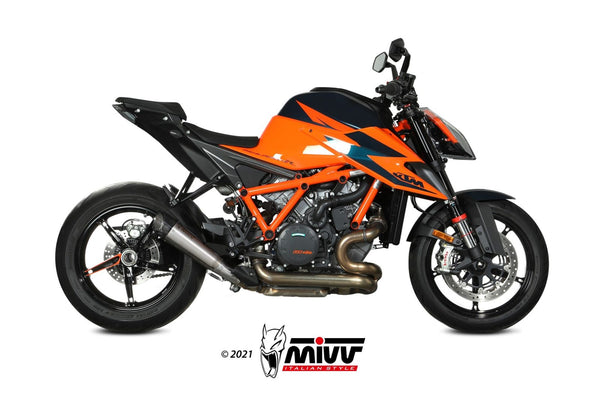 Mivv Slip-On Exhaust for KTM 1290 Superduke 2020-2023