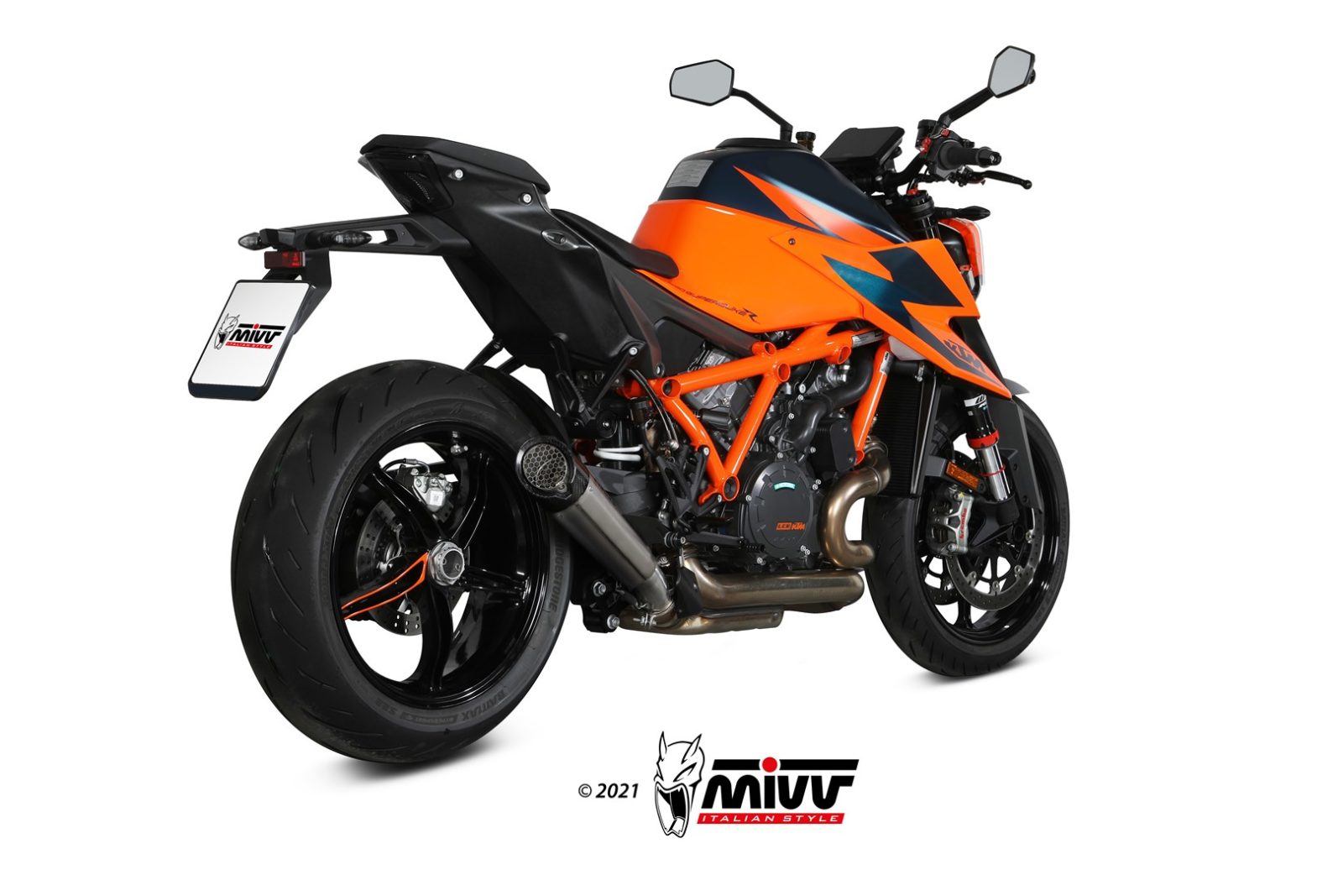 Mivv Slip-On Exhaust for KTM 1290 Superduke 2020-2023