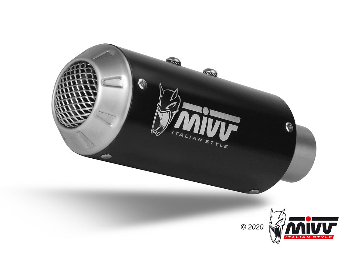 Mivv Slip-On Exhaust for KTM 125 Duke 2021-2022
