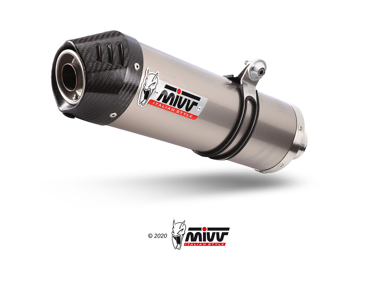 Mivv Slip-On Exhaust for KTM 390 Adventure 2020-2022