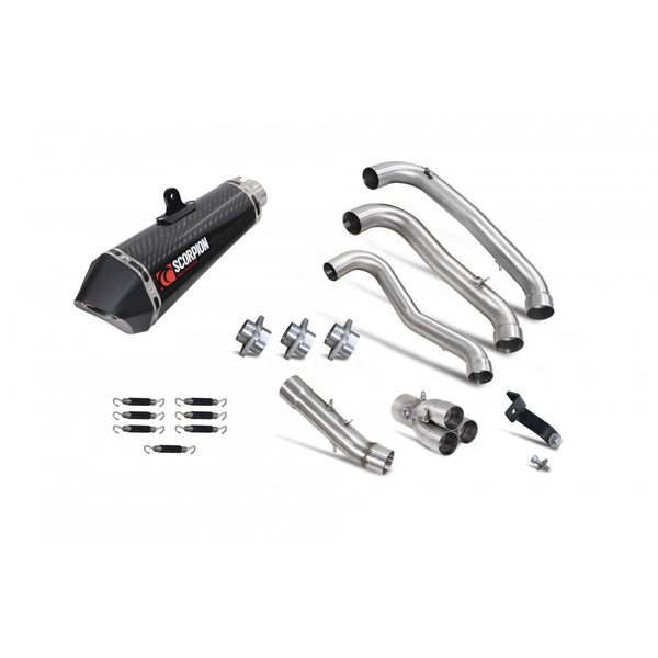 Scorpion Full System Exhaust for Triumph TIGER 660 2022-2025