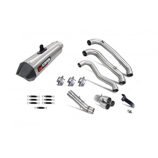 Scorpion Full System Exhaust for Triumph TIGER 660 2022-2023