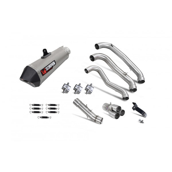 Scorpion Full System Exhaust for Triumph TIGER 660 2022-2025