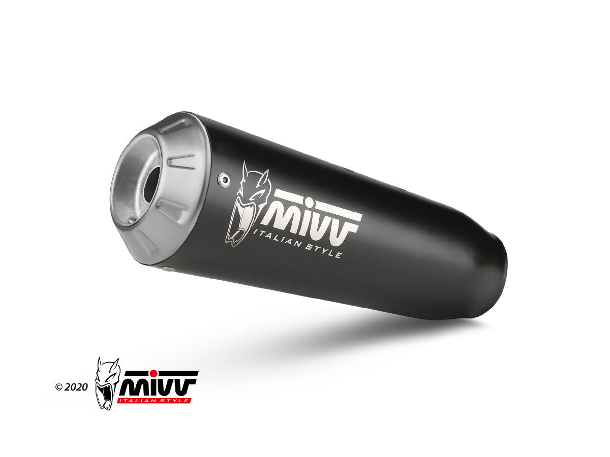 Mivv Slip-On Exhaust for KTM 125 Duke 2021-2022