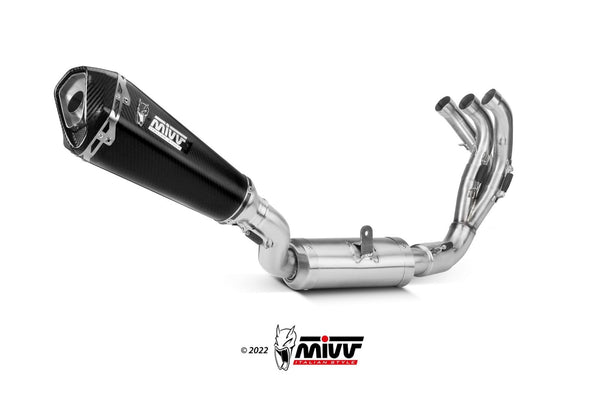 Mivv Slip-On Exhaust for Yamaha MT-09 2021-2023