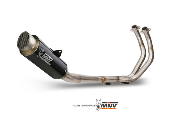 Mivv Slip-On Exhaust for Yamaha MT-07 2021-2024