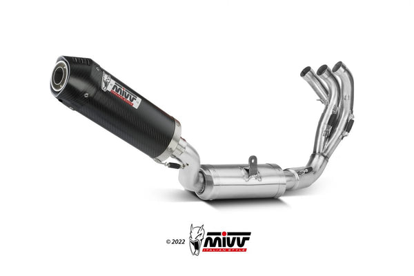 Mivv Slip-On Exhaust for Yamaha Tracer 9 2021-2024