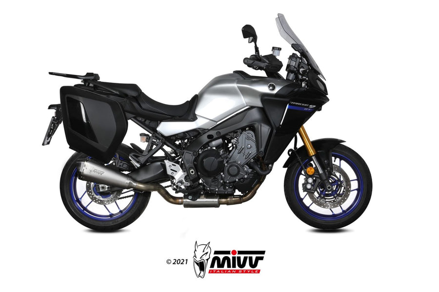 Mivv Slip-On Exhaust for Yamaha Tracer 9 2021-2022